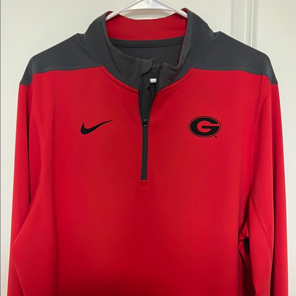 Georgia Bulldogs Nike Dri-fit Pullover, NWOT